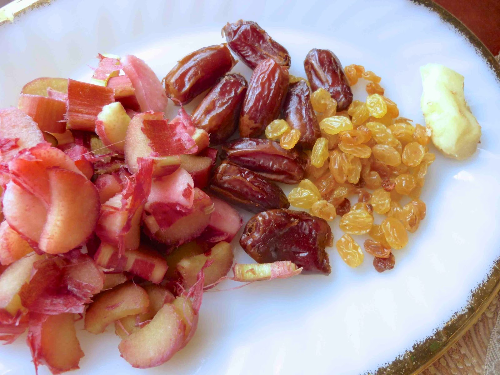 RhubarbDate Ginger Chutney Diary of a Mad Hausfrau