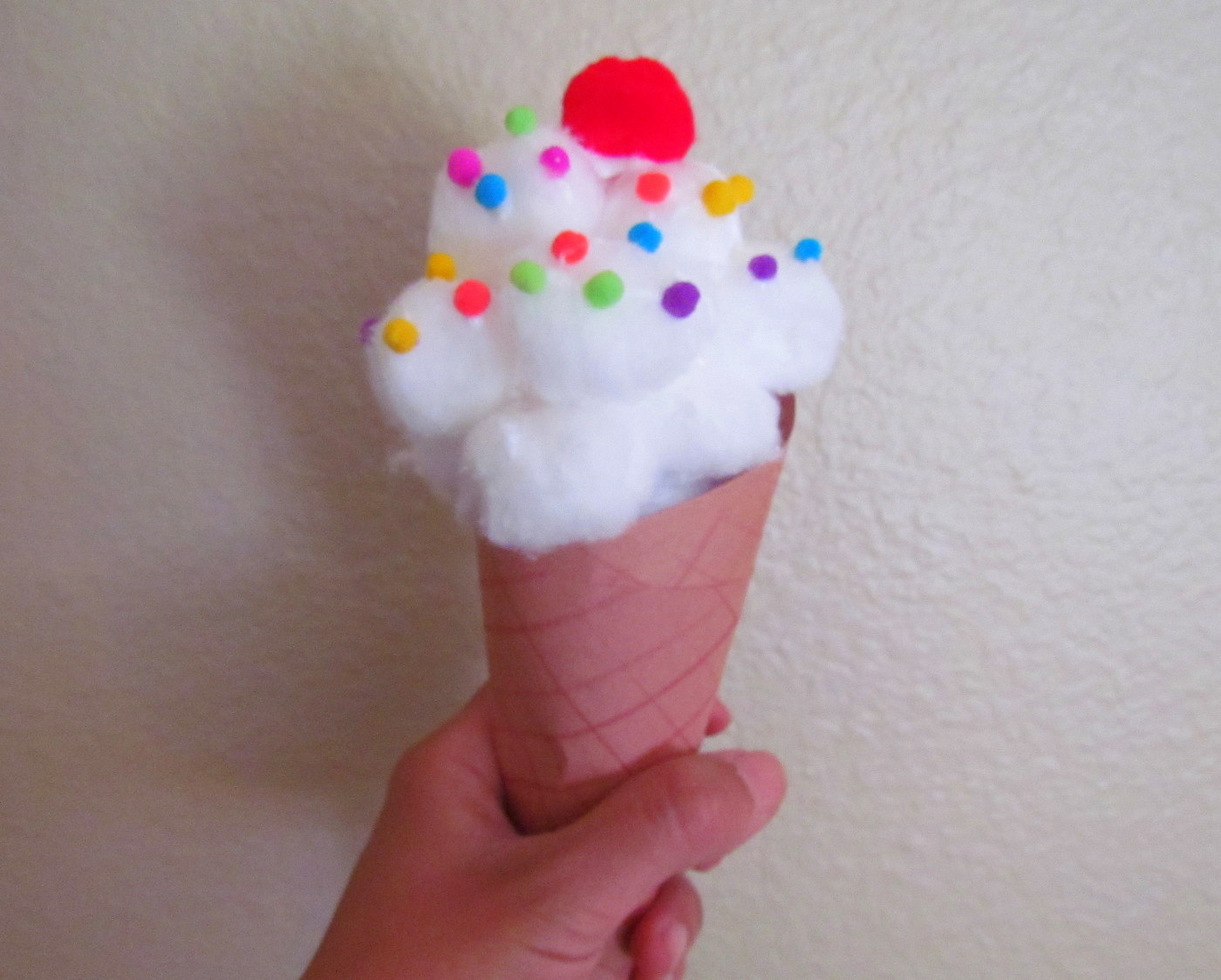 Learn To Grow Ice Cream Cone Craft