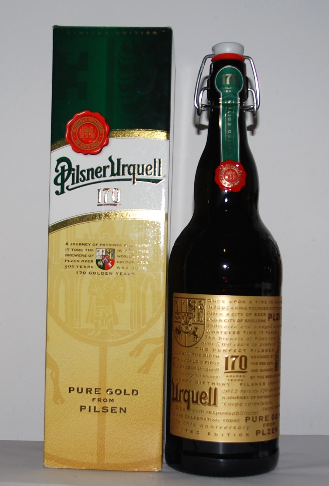 Cerveza Artesanal en Catalunya Pilsner Urquell 170 años de oro.