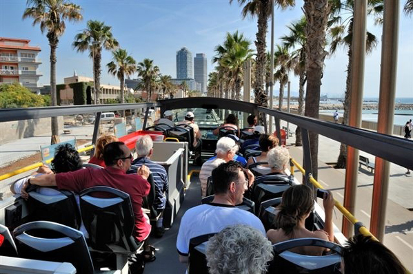 Download this View Barcelona Sightseeing Bus Tour picture