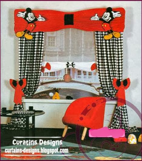 Contemporary Curtain Designs For Children Room Babies Girls