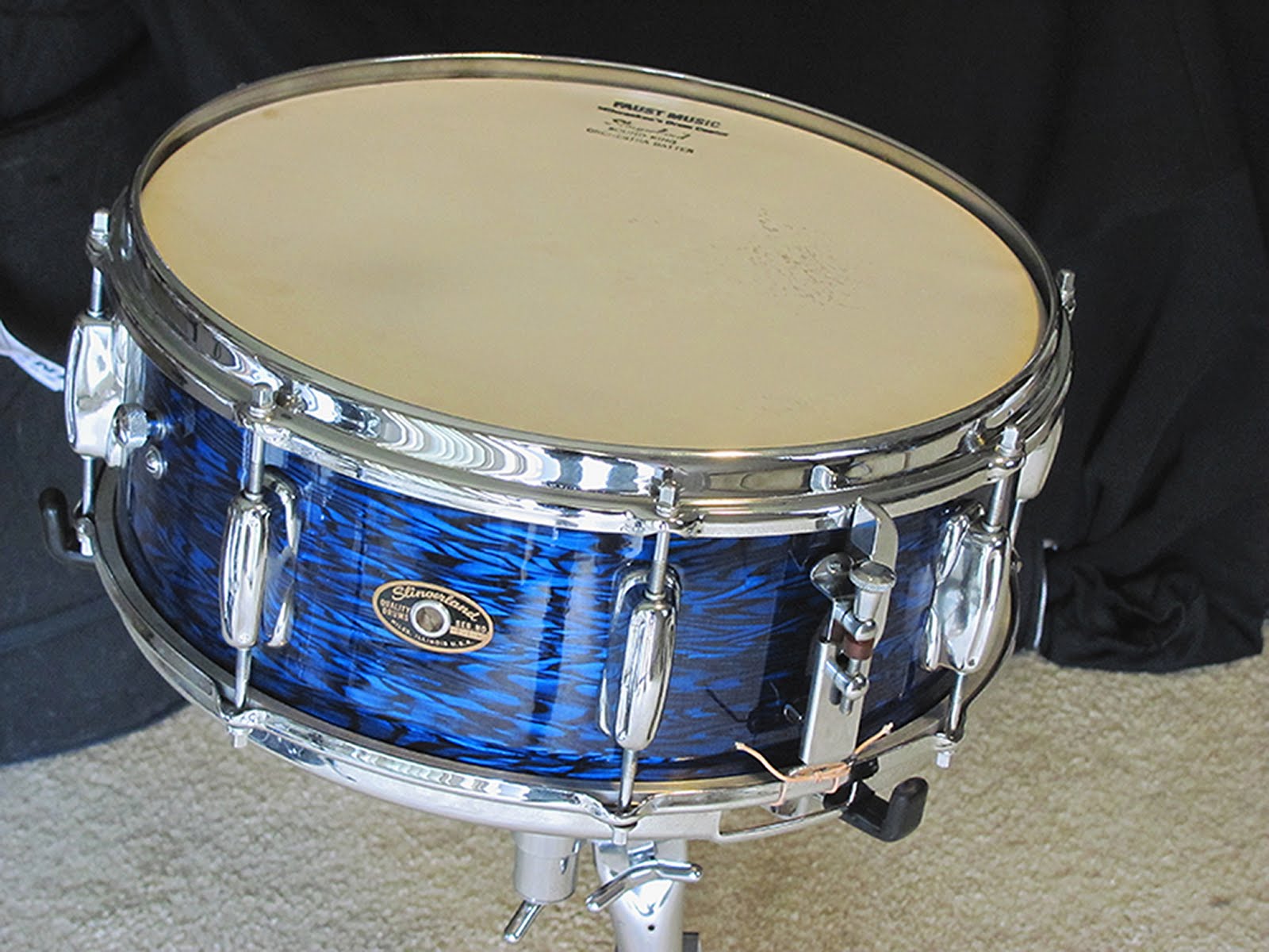 Crash Boom Bam The Slingerland Hollywood Ace Snare Drum1960's version