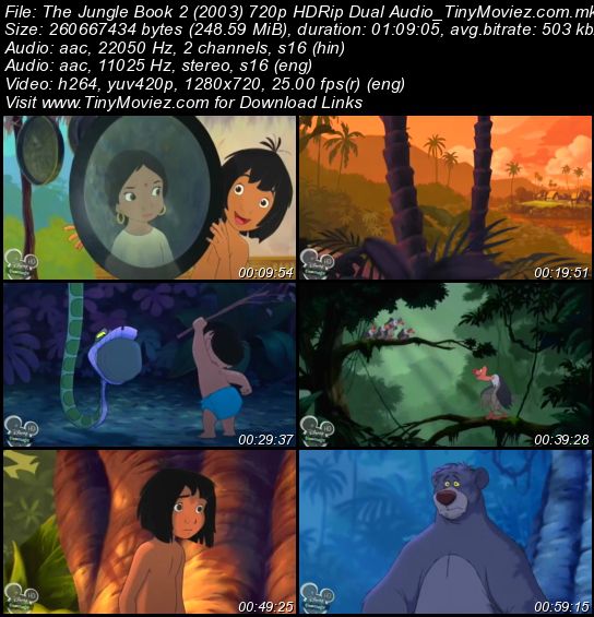 The Jungle Book In Dual Audio Eng Hindi