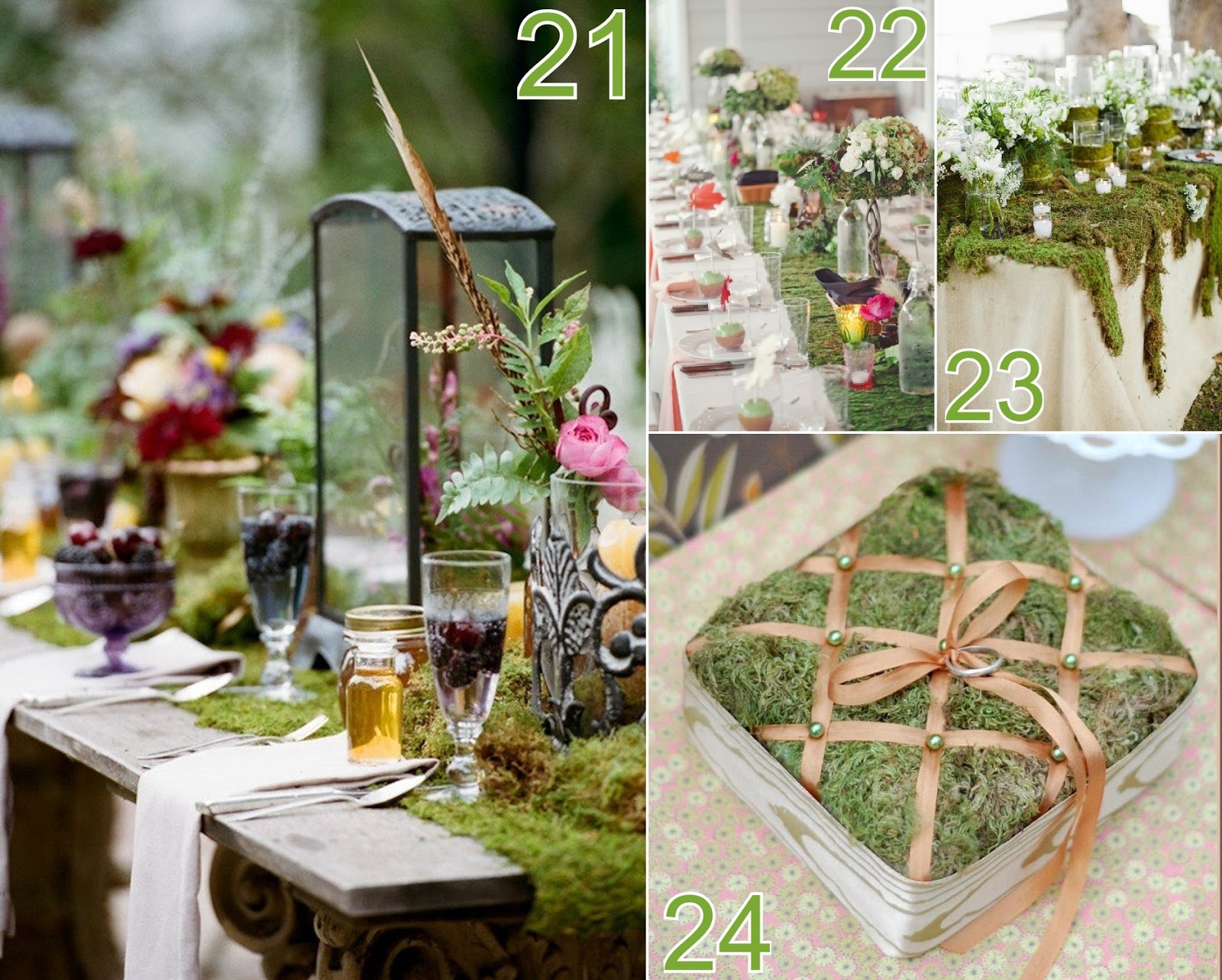 32 Crafts Ideas using Moss The Scrap Shoppe