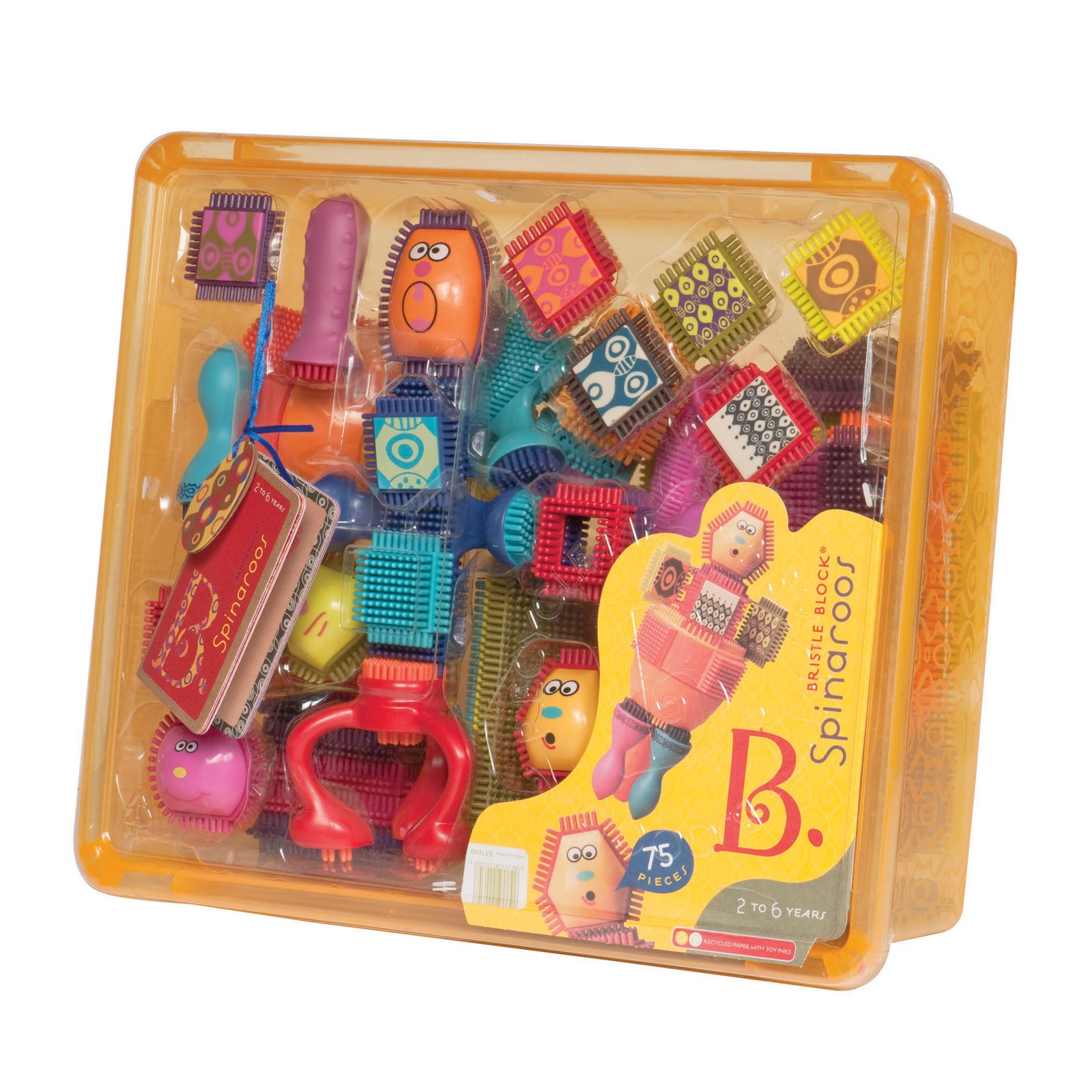 Gift Guide B. Toys Bristle Block Spinaroos and Dr. Doctor (Review