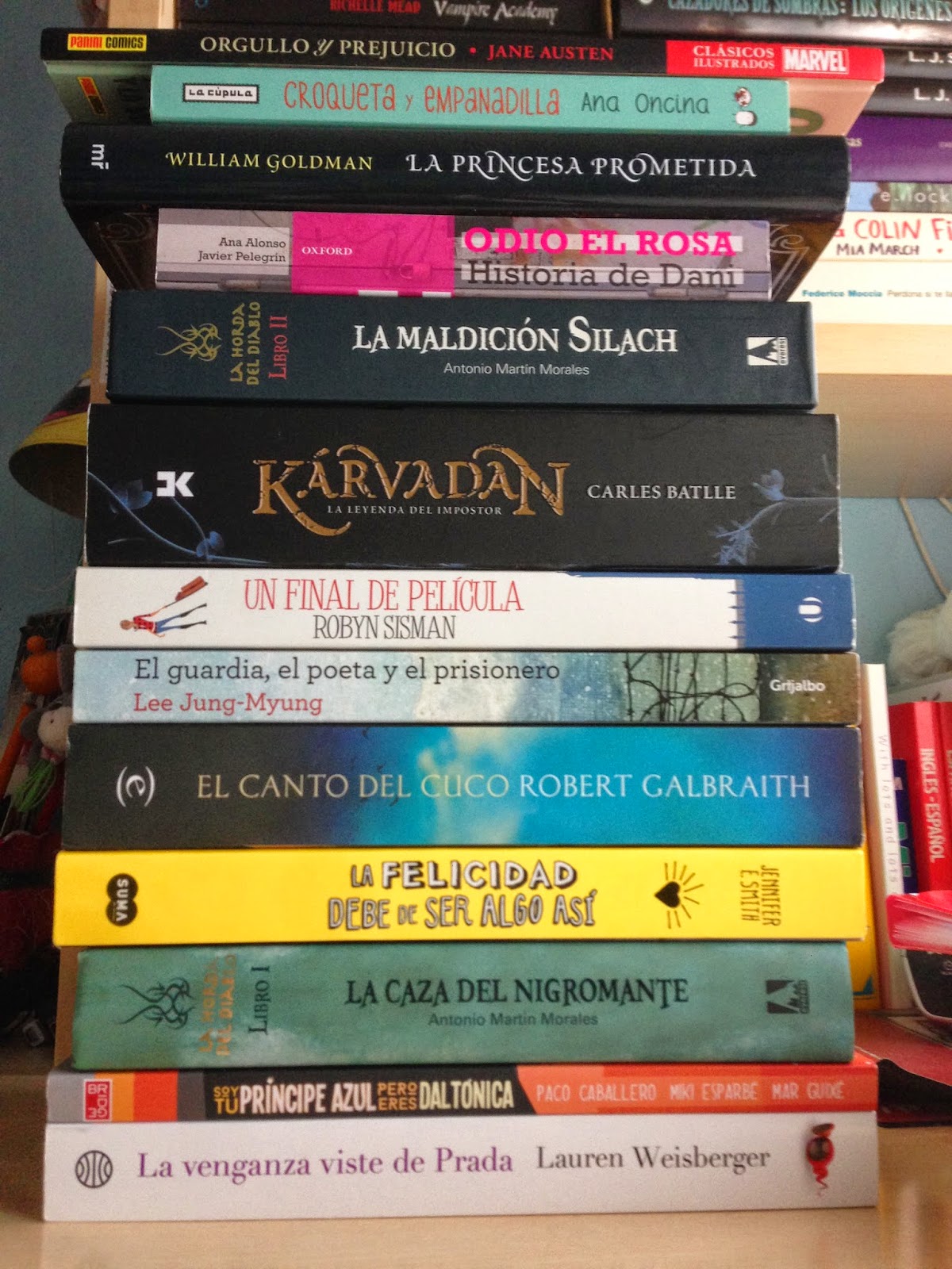 Fiebre lectora: Llenando Estanterías #2 Otoño 2014