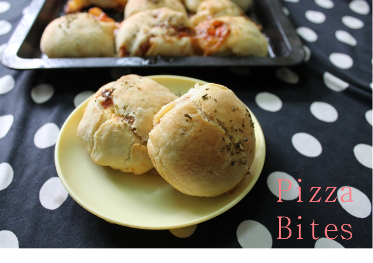 Cheesy Pizza Bites Recipe Yummy Tummy