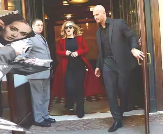 Check out Adele's hot new bodyguard Check out Adele's hot new bodyguard