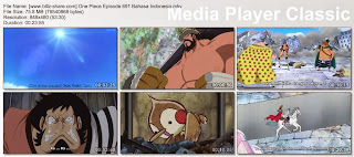 One Piece Episode 690 (Samurai Kedua! Kemunculan Yudachi Kanjuro!) Bahasa Indonesia