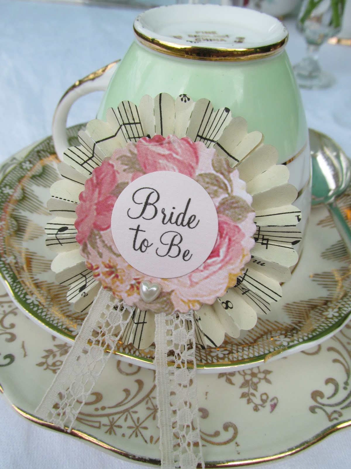 Vintage Follie Wedding Series Bridal Tea Party