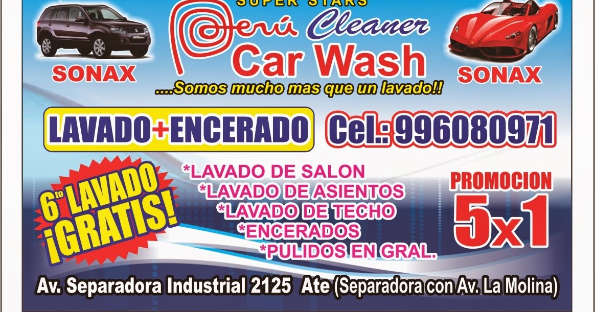 Antonioh Fuentes Peru Cleaner CAR WASH