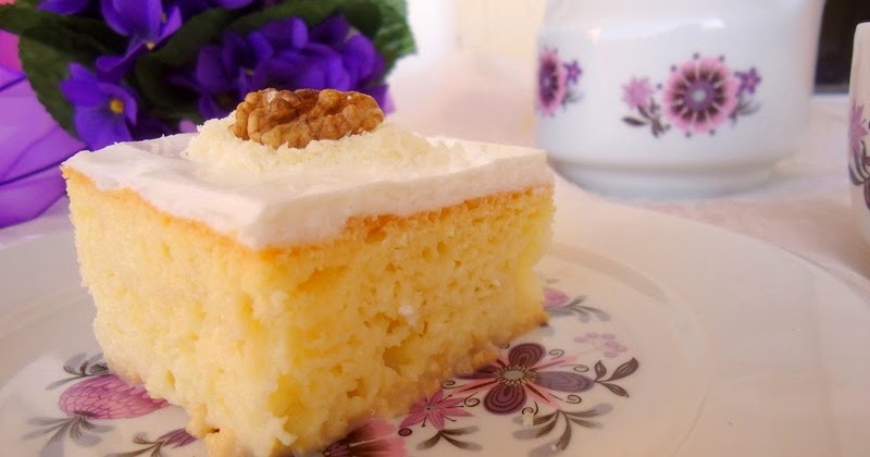 VILDAN�IN GLUTENSIZ MUTFAGI SÜT ŞERBETLİ SÜNGER PASTA