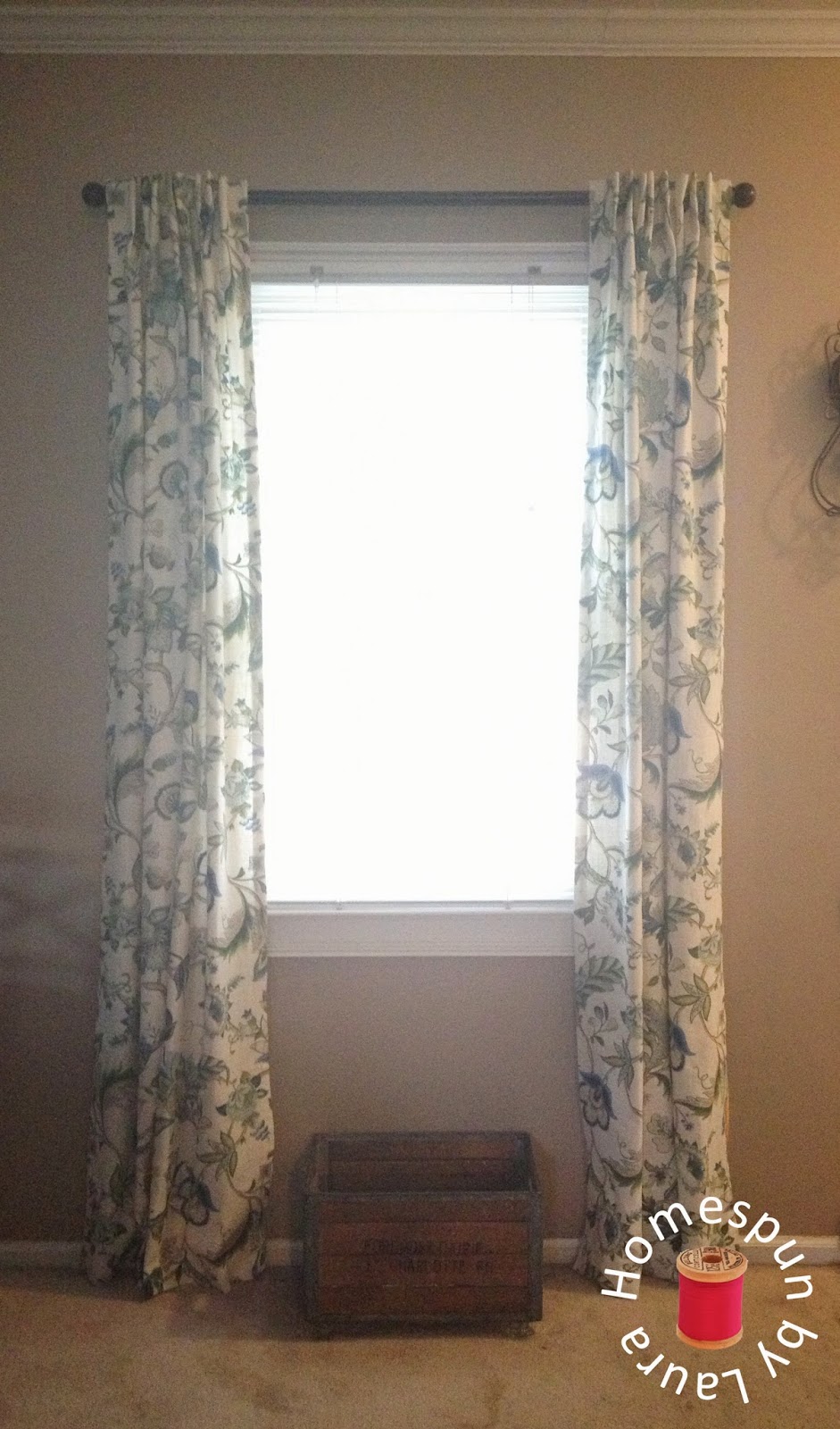 Den Redesign Linen Curtains With Hidden Tabs Homespun By Laura