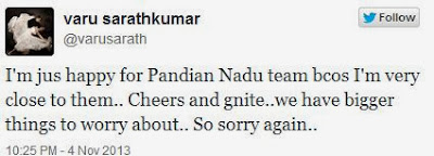Varalakshmi Sarathkumar's Tweeter Post rattles Ajith Fans