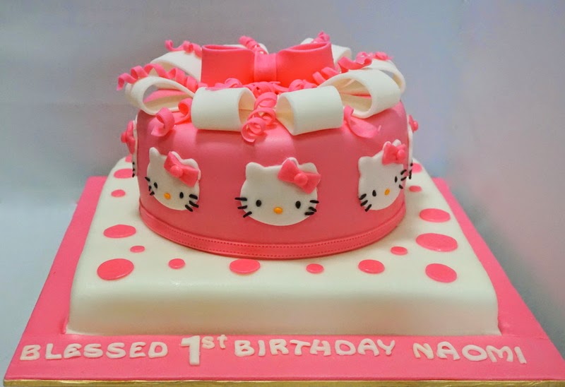 Sweet Pink Hello Kitty Cake - Sherbakes