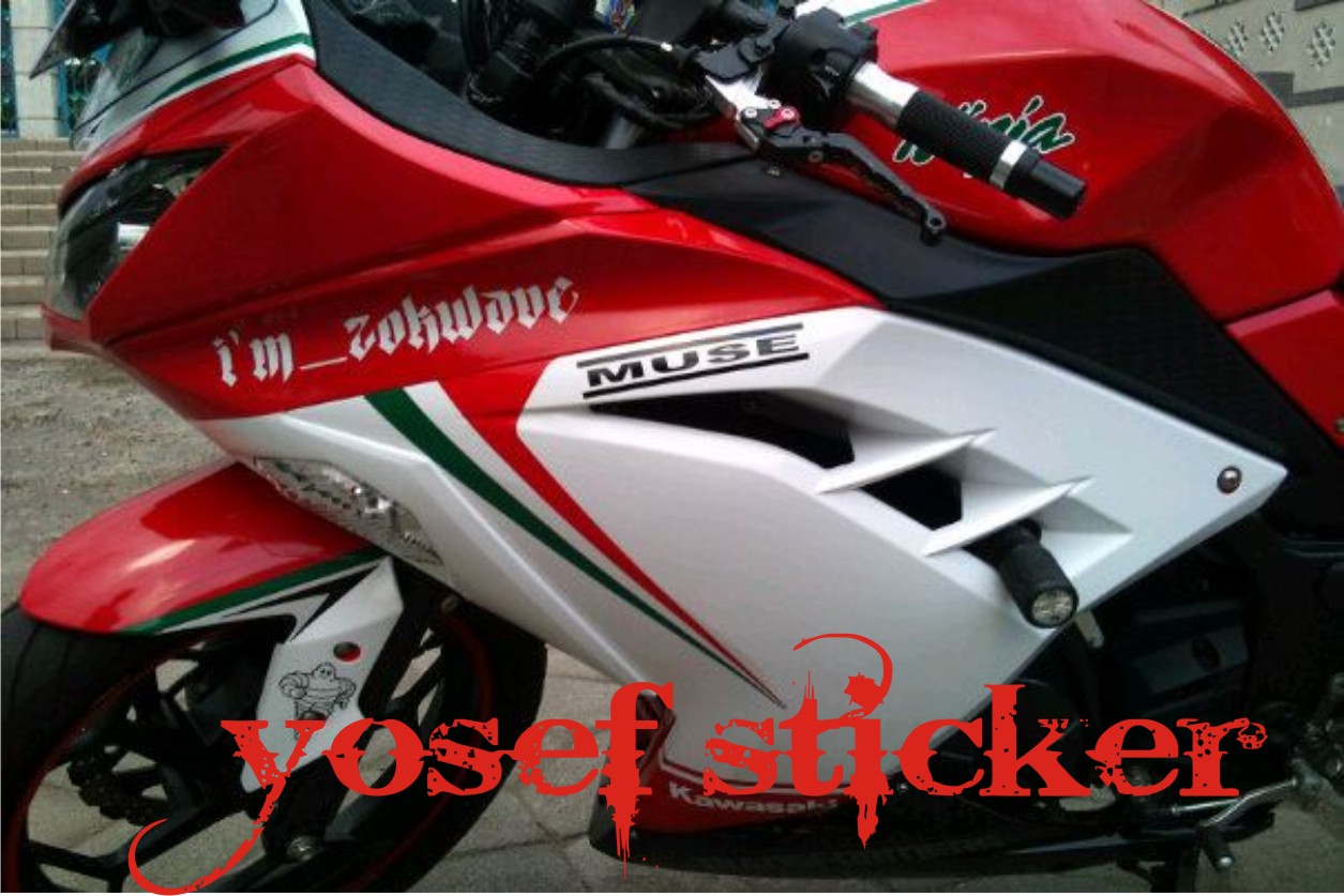 YOSEF CUTTING STICKER (SURABAYA CUTTING STICKER NINJA 250) STICKER