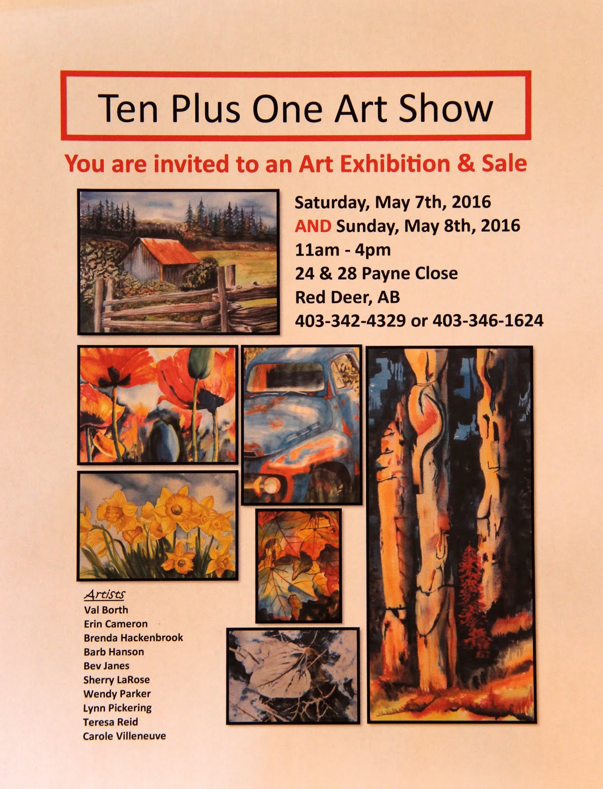 Art Show and Sale May 2016
