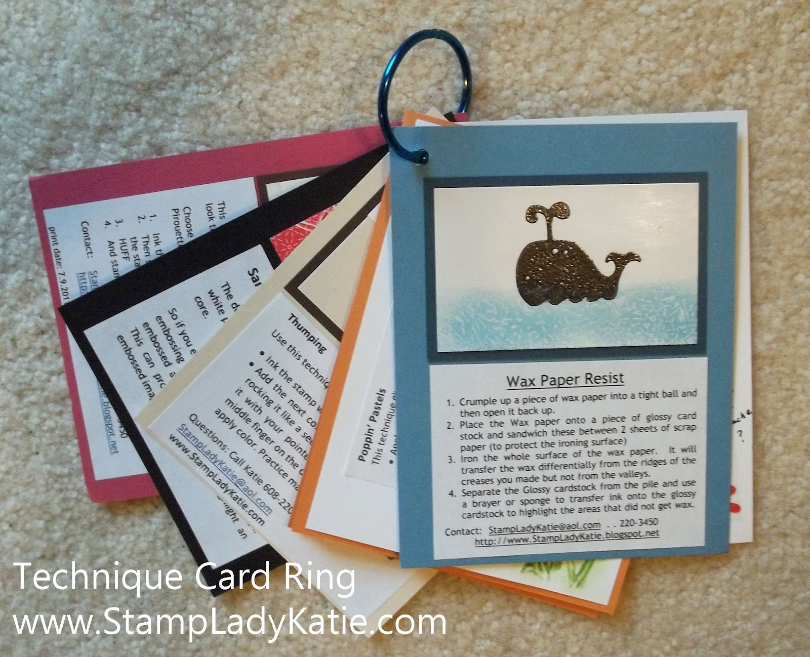 Stamping Technique Cards