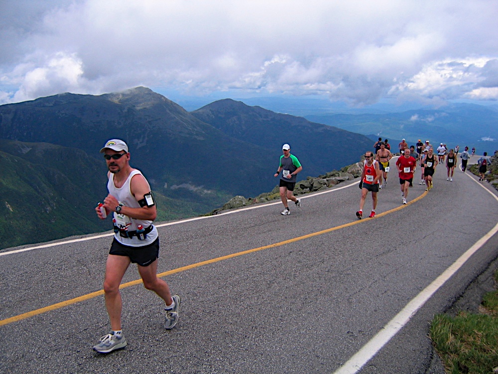 Richard Bolt Runs Page Mill Road Ascent Mt. Washington Prep