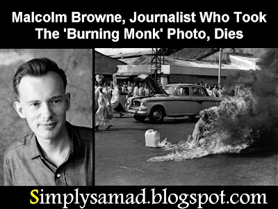 Malcolm Browne, Journalist Who Took The 'Burning Monk' Photo, Dies