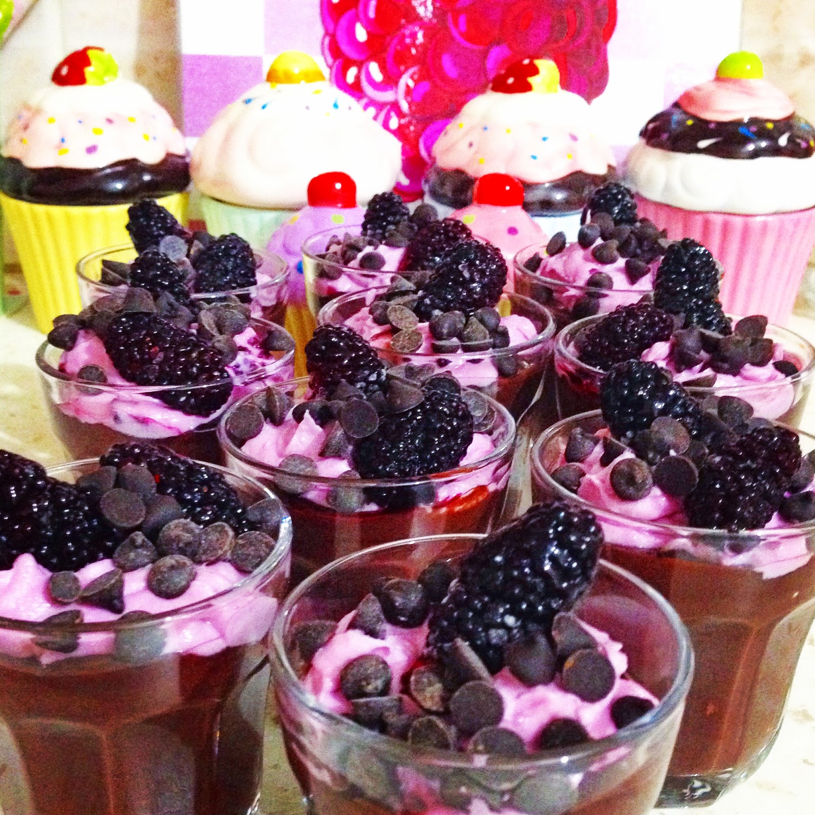 Mavi Mor puding tarifi Mavi Mor puding tarifi