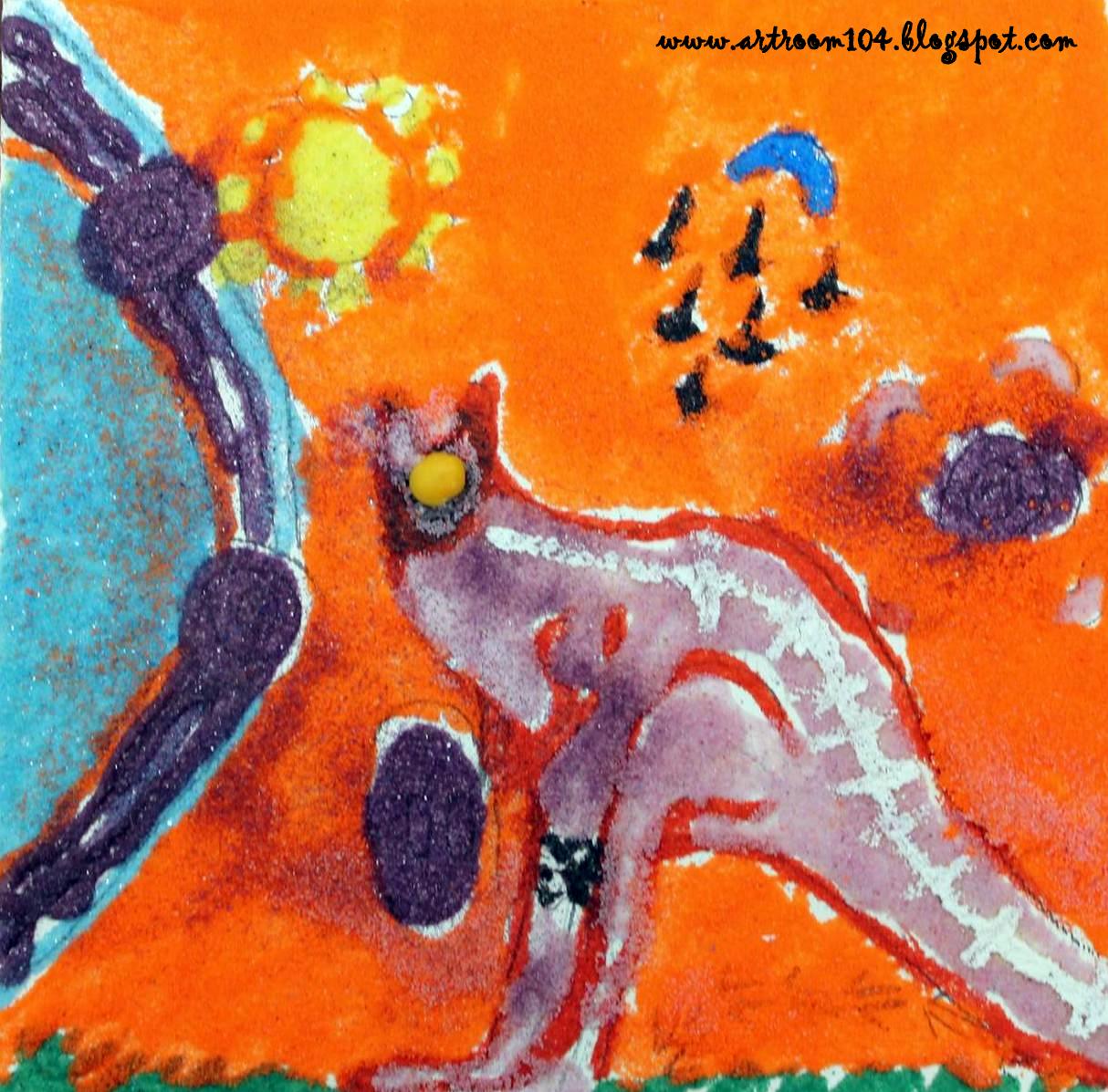 Art Room 104 6th Grade Aboriginal Sand Paintings