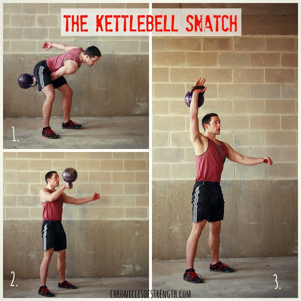 KETTLEBELL / ГИРЯ The kettlebell snatch