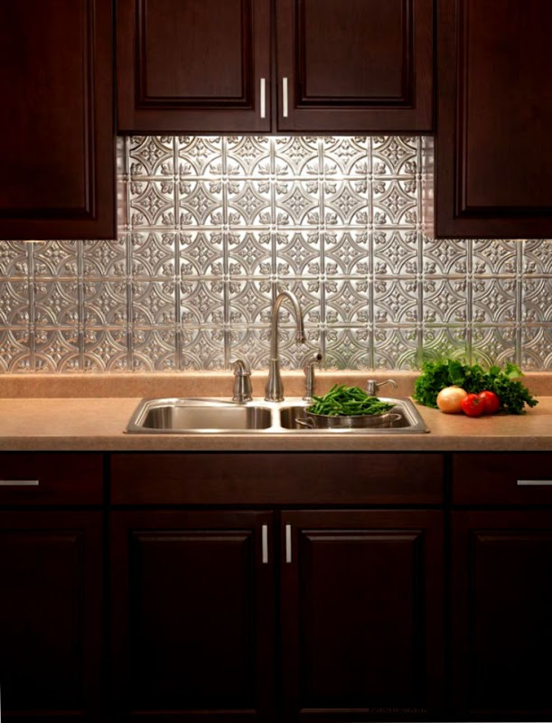 Wallpaper Backsplash Idea for a Kitchen — Interior Exterior Homes Wallpaper Backsplash Idea for a Kitchen — Interior Exterior Homes
