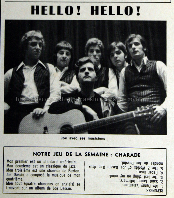 claudine longet je t aime blue country la discographie de joe dassin hello hello claudine longet je t aime blue country la discographie de joe dassin hello hello