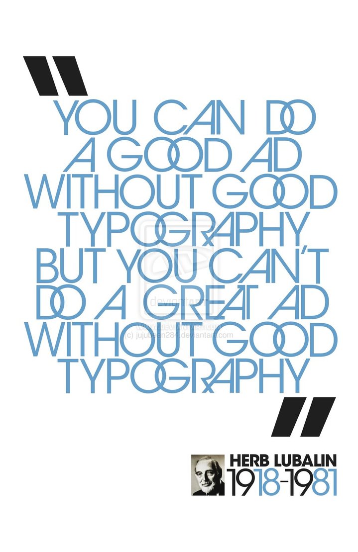 Herb Lubalin Typography