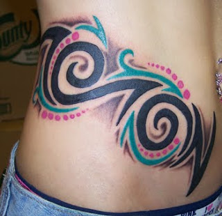 Tribal Hip Tattoo photo gallery - Tribal Hip Tattoo Ideas
