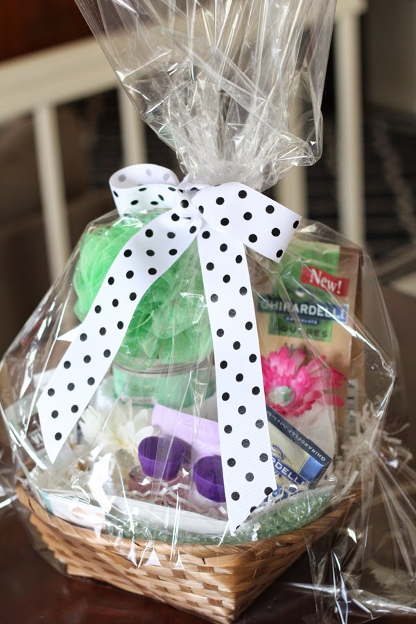 DIY Easy Relaxation Gift Basket One Whimsy Lane