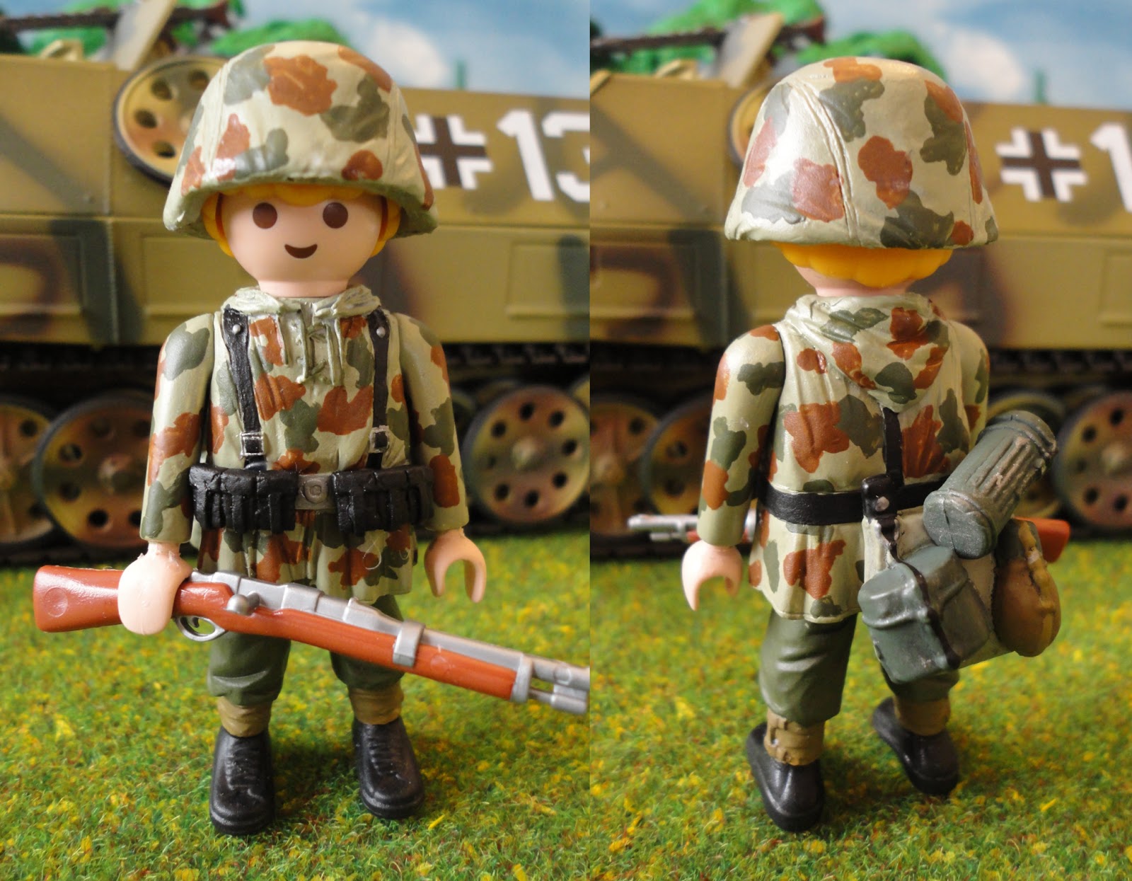 WW2 Playmobil Panzer+grenadier