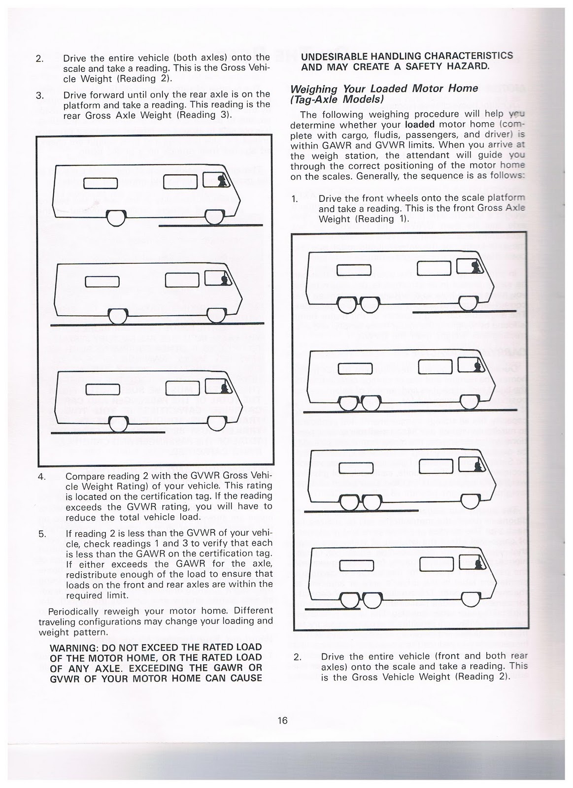 1983 Fleetwood Pace Arrow Owners Manuals: 1988 Pace Arrow Owners manual