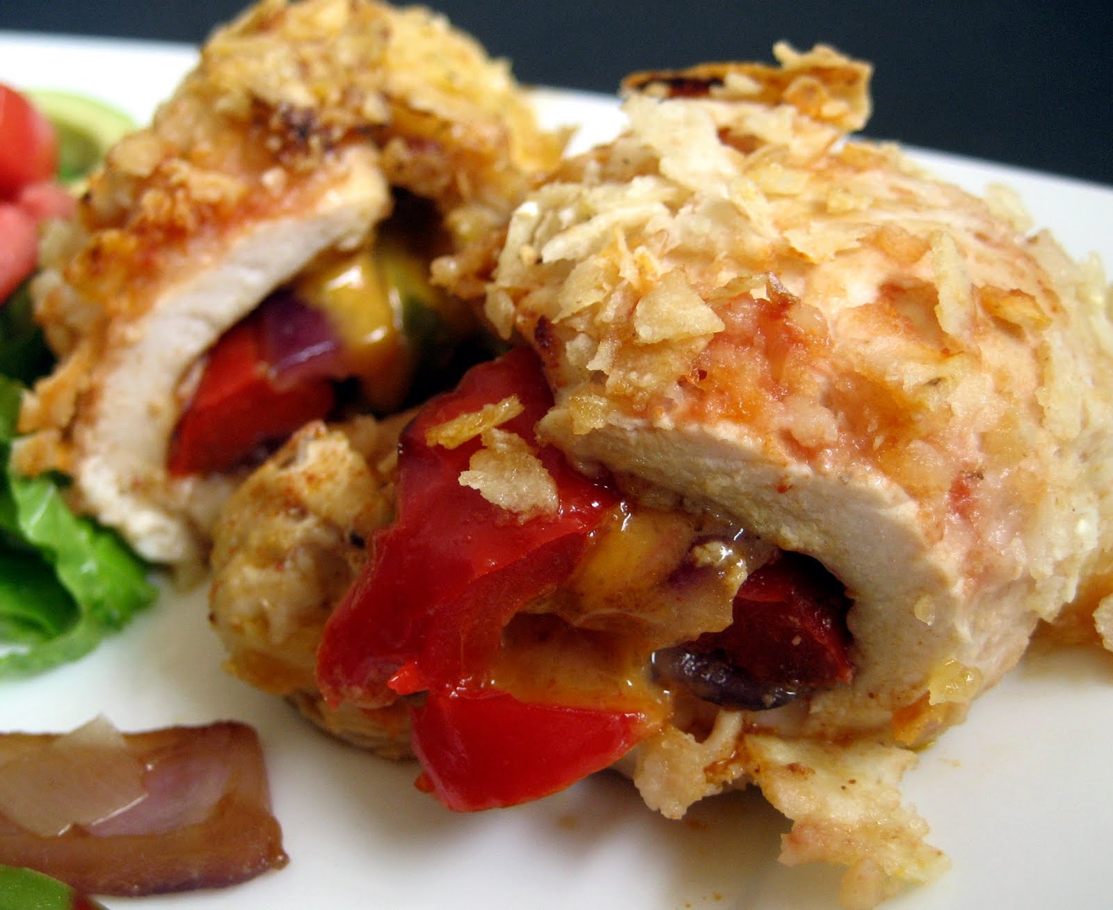 Fajita Stuffed Chicken Rachel Cooks®