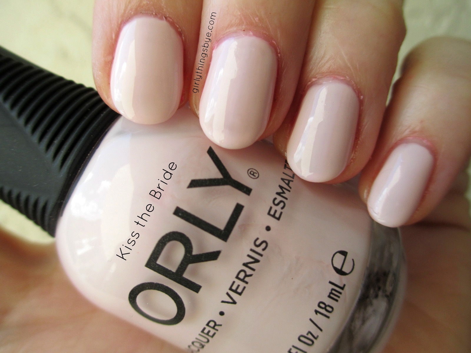 Manicure Monday Orly Kiss The Bride Girlythingsby E Beauty Chit Chat