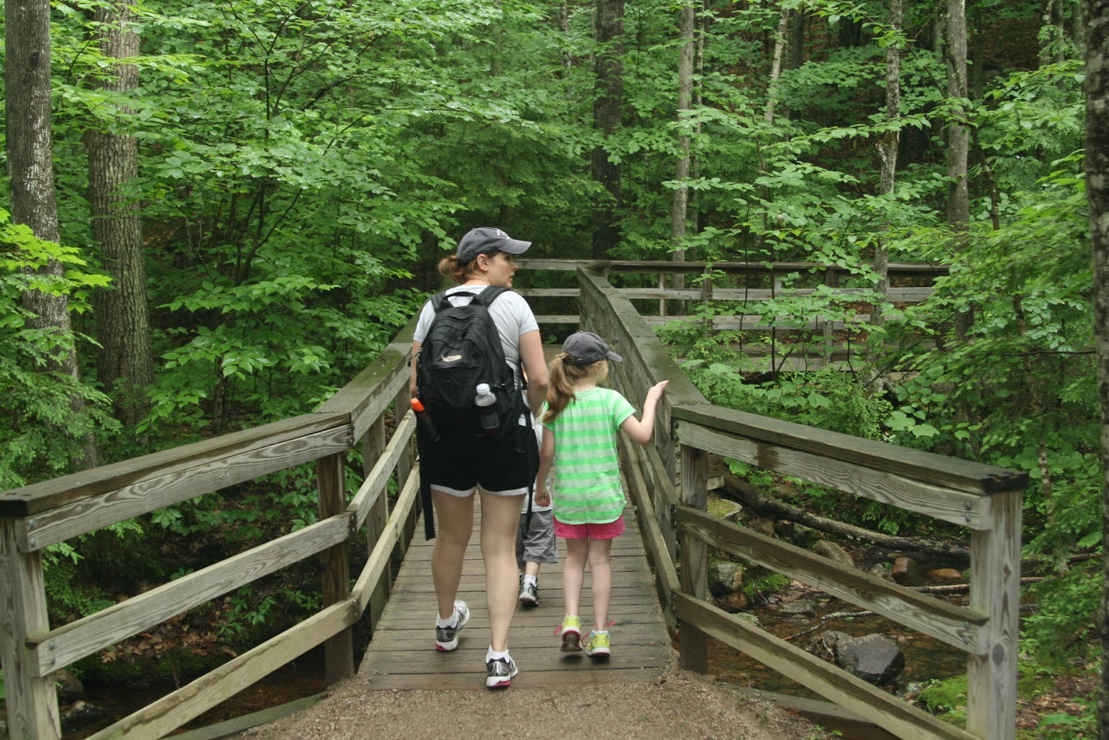 The Hickok Family North Conway Day 2 Diana's Baths