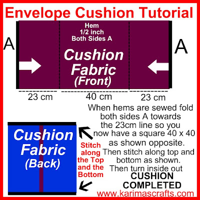 envelope cushion tutorial