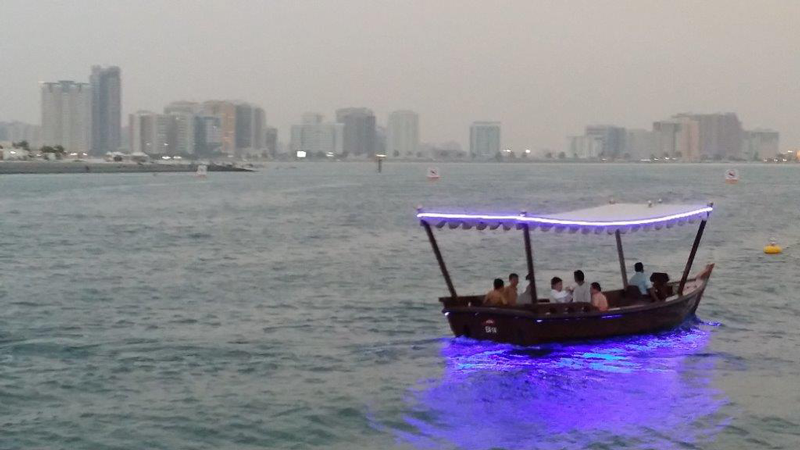 Abra UAE, Light Rain, Weather, Sand storm, Fujairah, Boat, Capsize,