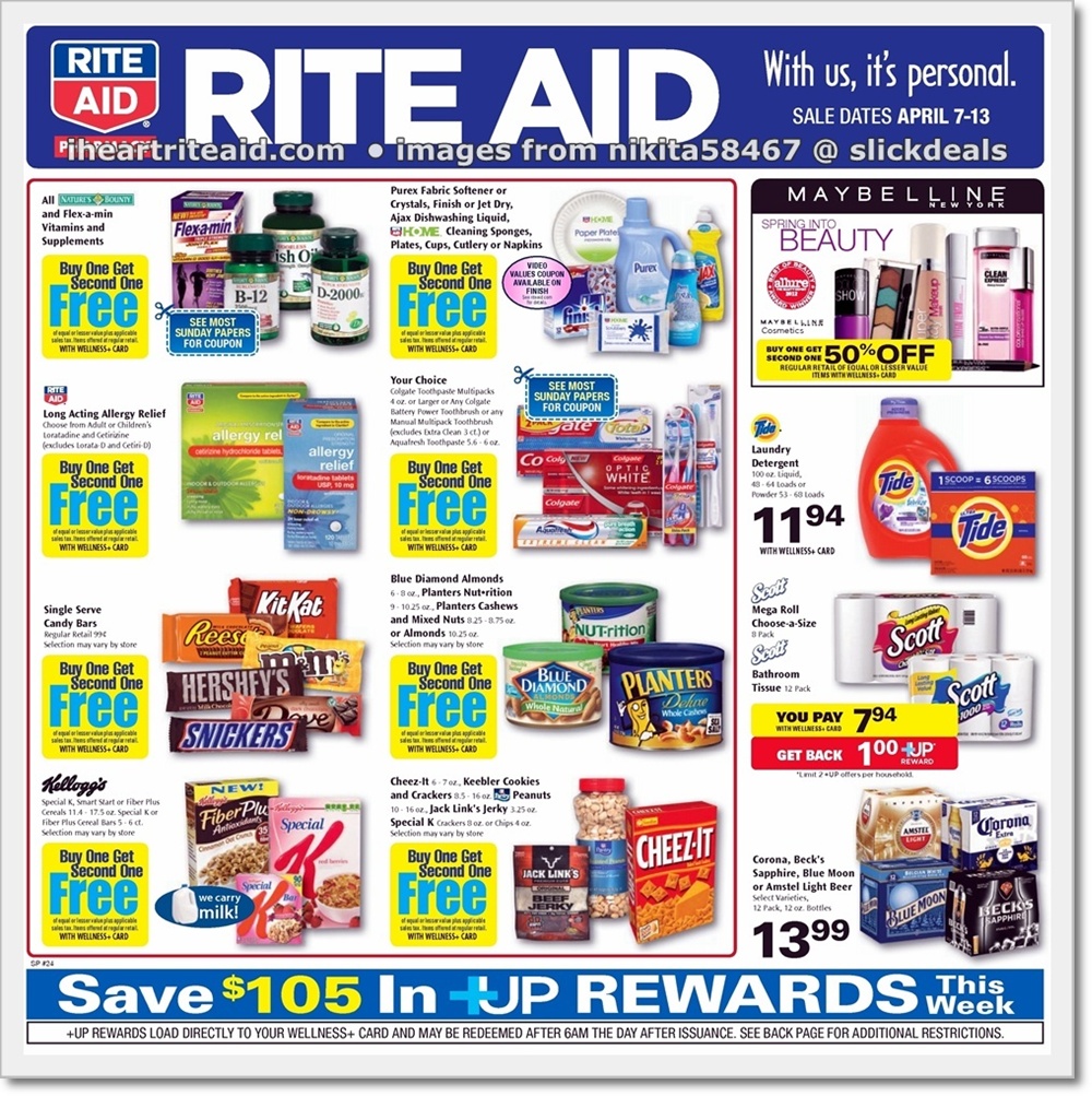 Weekly Ad Scan Rite Aid Ad Scan Week of 4/74/13