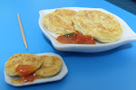 My handmade miniature clay food: roti prata