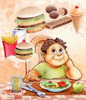No a la obesidad infantil