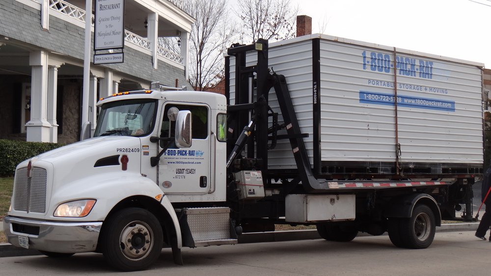 Work Truck Blogger How It Works! PackRat Lifting the Loaded Container