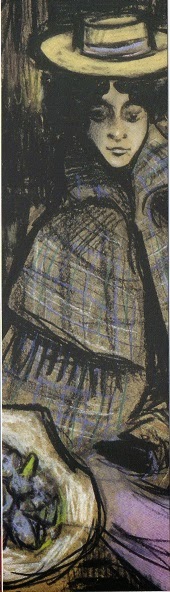 Carles Casagemas - Germaine en una taverna