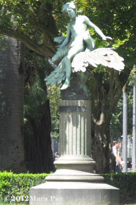 Anjo, no Jardim da Cordoaria, Porto