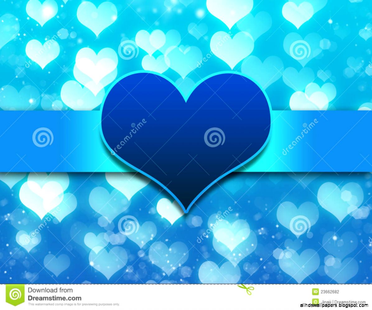 Blue Background With Love Heart Stock Photography Image 23662682 Blue Background With Love Heart Stock Photography Image 23662682