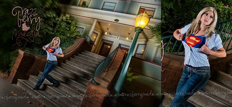 Rose Of May как Супергерл Rose Of May как Супергерл