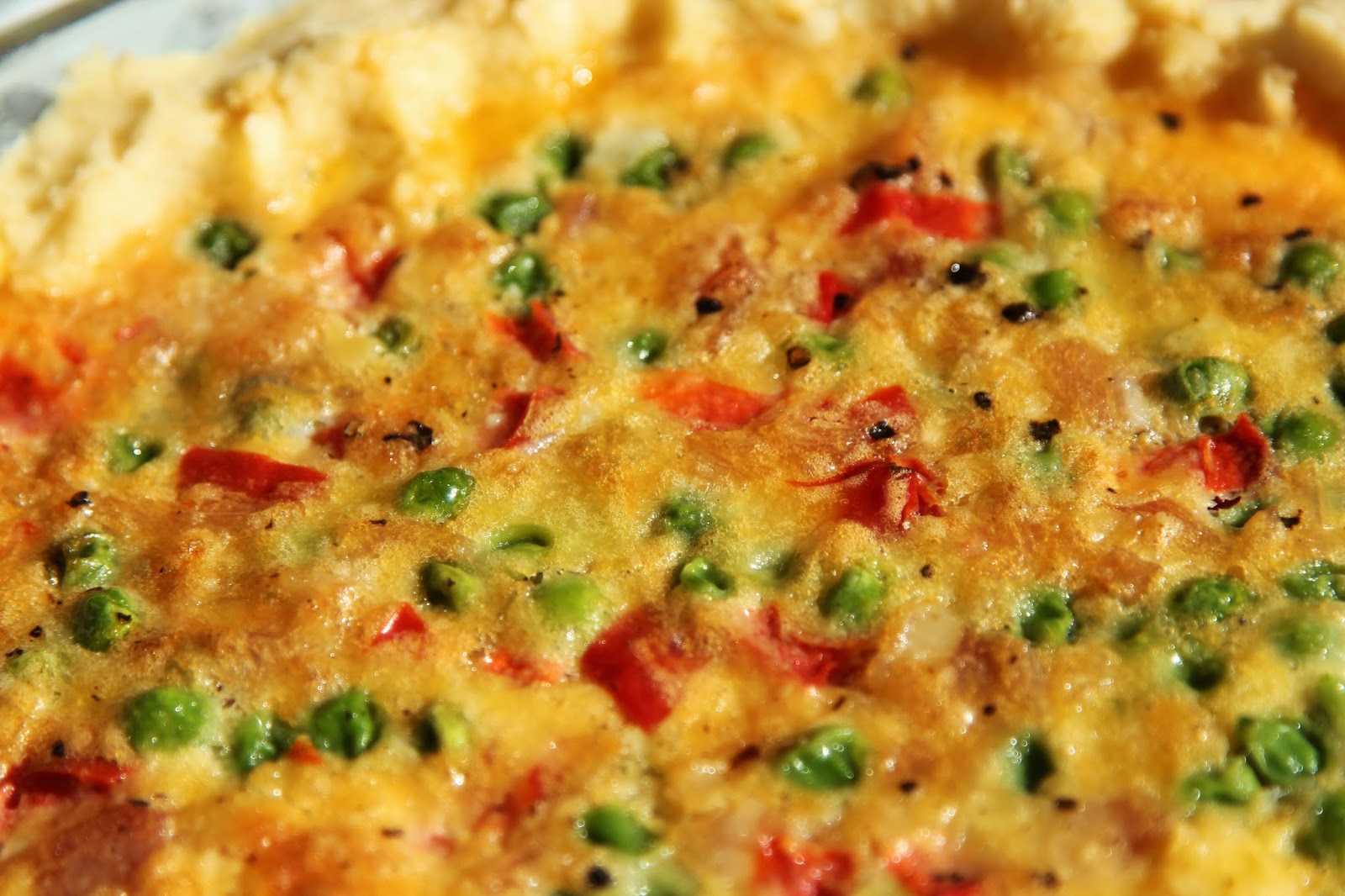 Sea and Salt Gluten Free Pea and Ham Quiche