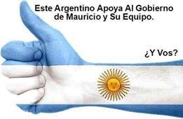 Apoyo total a Mauricio Macri y su equipo