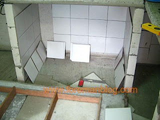 ปูกระเบื้องเคาน์เตอร์ครัว ตกแต่งห้องครัว ปูกระเบื้องใต้เคาน์เตอร์ครัว